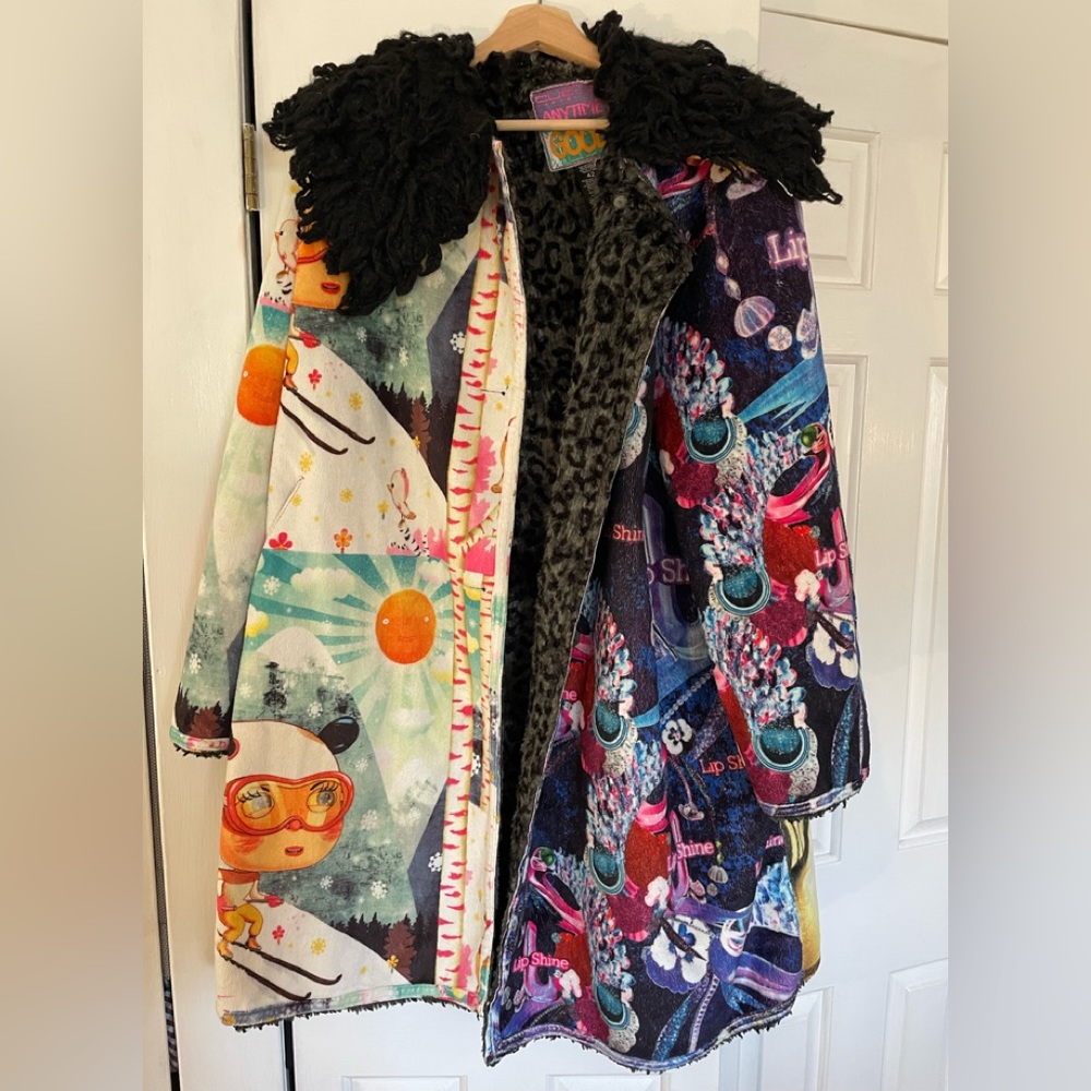 Y2k Rare Custo Barcelona Coat💜
